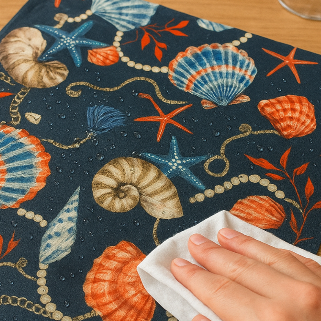 Jogo 2 Americanos Acquablock Náutico Azul 47x33cm