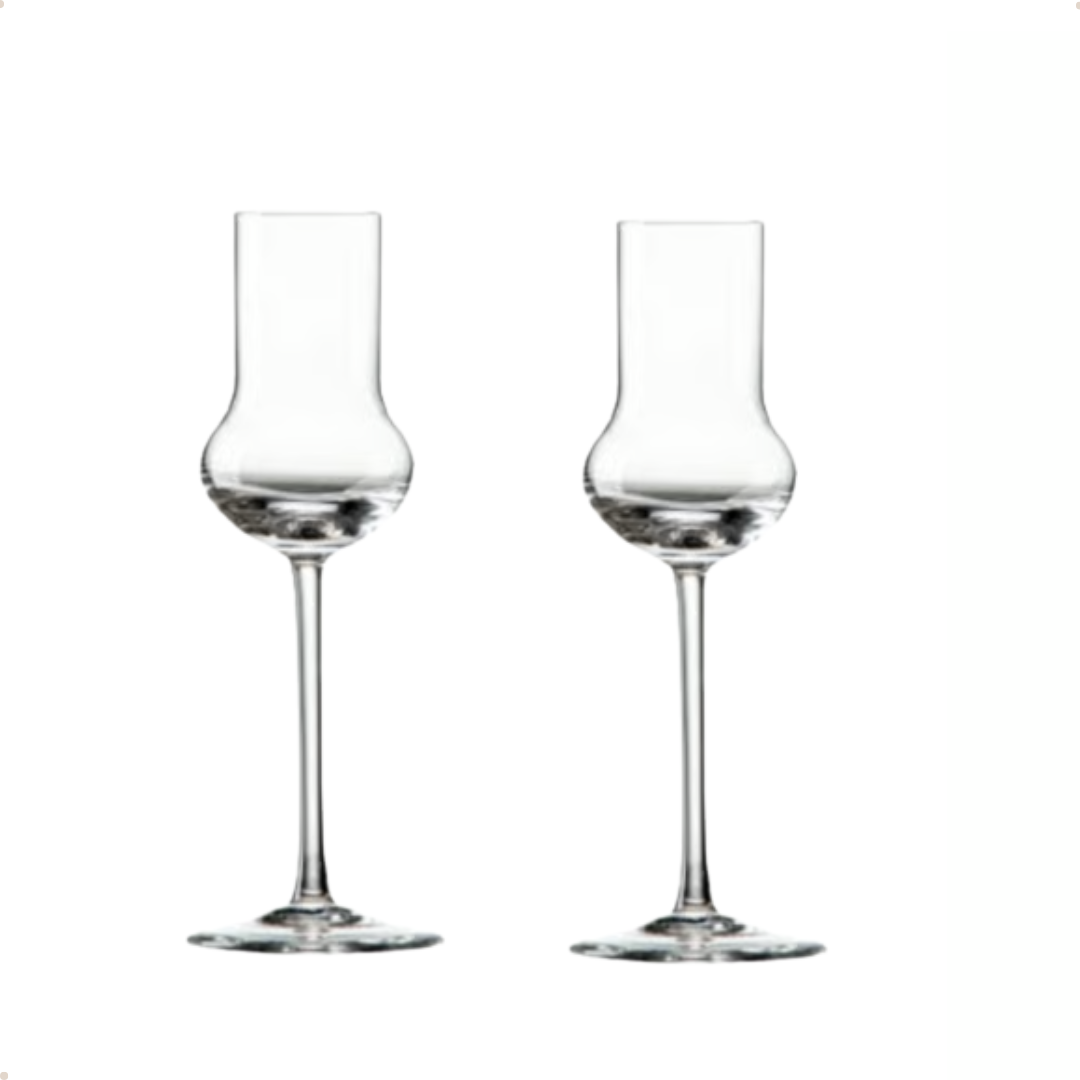 Jogo 2 Taças Cristal Licor Grappa 60ML