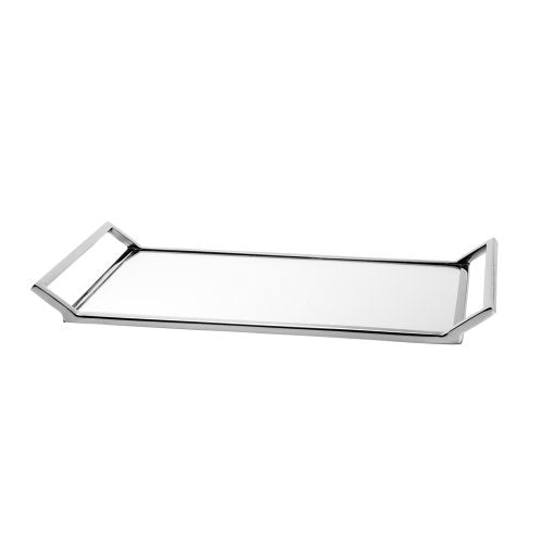 Bandeja Dubai Aço Inox Espelhada 62x36x5cm Wolff