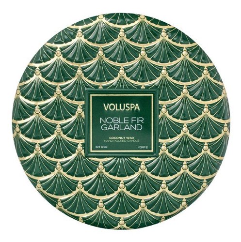 Vela Lata 3 Pavios 60h Noble Fir Garland Voluspa