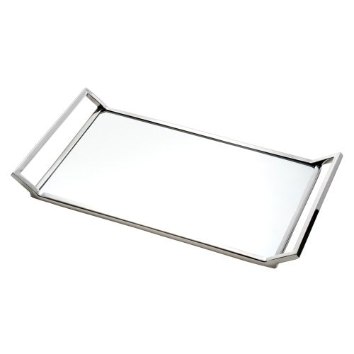 Bandeja Dubai Aço Inox Espelhada 62x36x5cm Wolff