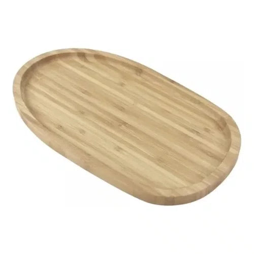 Petisqueira em Bambu Oval 30CM