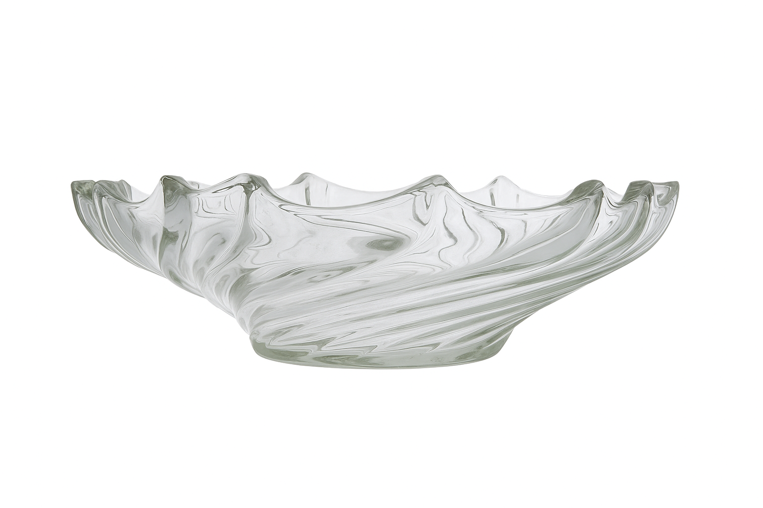 Centro De Mesa  Vidro Twist 30CM