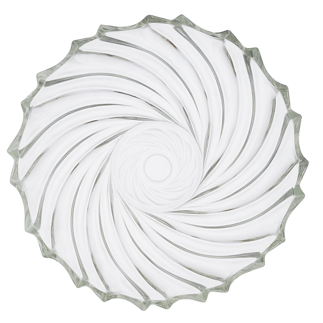 Centro De Mesa  Vidro Twist 30CM