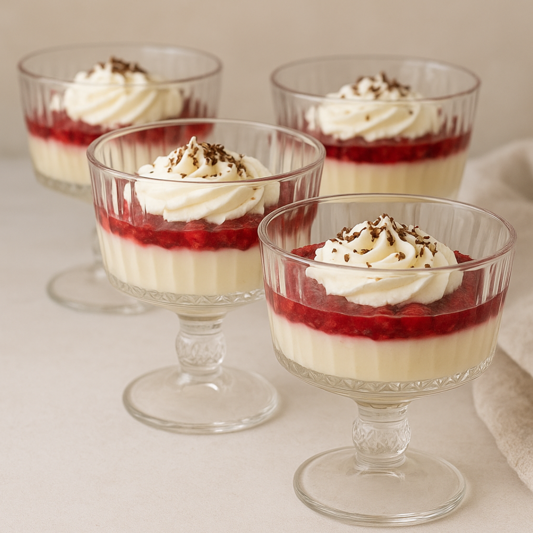 Jogo 6 Taças Sobremesa Vidro Clear 235ML